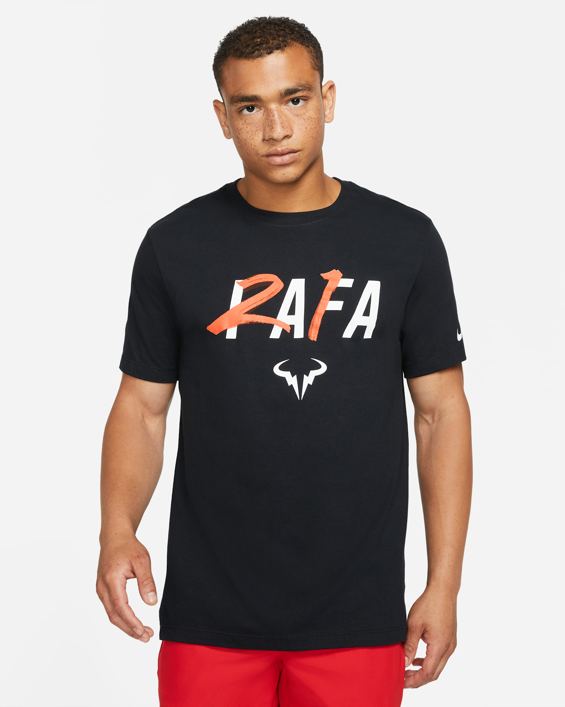 【貴重】 Rafa T-shirt US：M Nike Rafa Men's Tennis Tee Denimturquoise